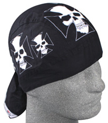 Iron Cross Skull, Standard Headwrap